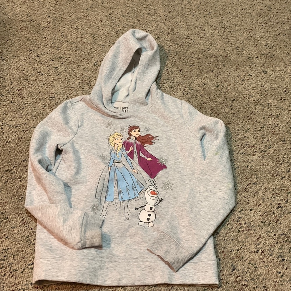 Disney Frozen Sweatshirt Hoodie size 8